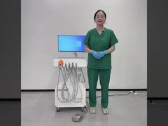 وحدة طب الأسنان المحمولة الاحترافية مزودة بكاميرا عالية الدقة داخل الفم ونظام تصوير رقمي مدمج بالكمبيوتر