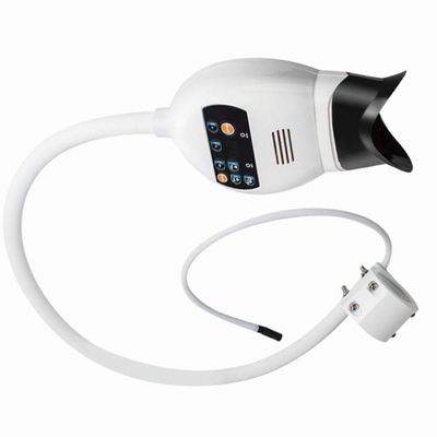 كرسي أسنان مثبت ضوء تبييض الأسنان 8 مصباح LED آلة تبييض الأسنان لعيادة الأسنان