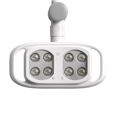 مصباح الكرسي الأسناني بدون ظلال مخصص 8 عيون وحدة الأسنان مصباح LED مع جهاز استشعار