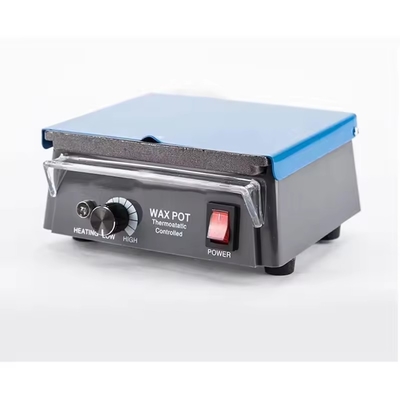 وعاء تسخين الشمع بـ 3 فتحات، وعاء شمع مختبر الأسنان، 13.5 × 12.8 × 5.3 سم