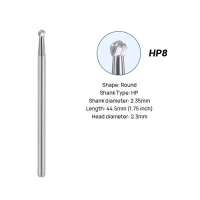 مختبر الأسنان البورات الكربوستينية 10 قطعة/صندوق البورات الكربوستينية المستديرة للأسنان للتلميع