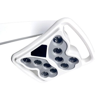 مصباح تشغيل الأسنان 70000 LUX، 10 لمبات، شكل فراشة، مصابيح جراحية لوحدة الأسنان