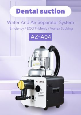 وحدة شفط مضخة تفريغ الأسنان لـ 4 كراسي وحدة شفط أسنان كهربائية متنقلة بقدرة 1300 واط