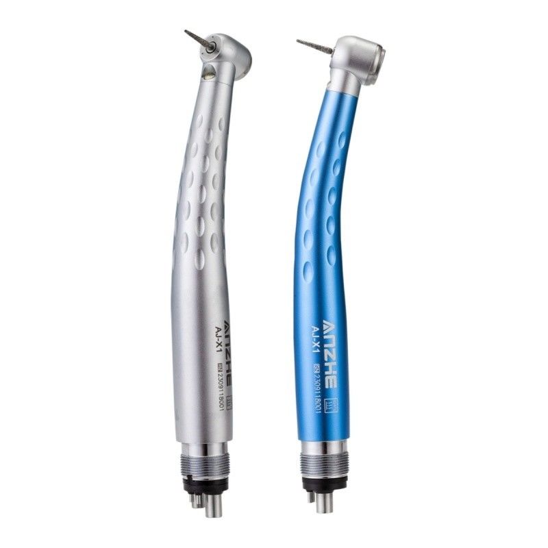 135 Degree Autoclaved Dental Handpiece High Speed LED Light Dental Handpiece
