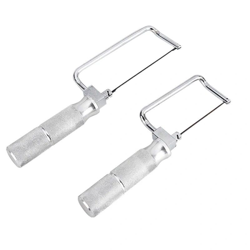 أداة مختبر الأسنان شفرة منشار الأسنان من الفولاذ المقاوم للصدأ منشار جبس الأسنان مع 3 أحجام