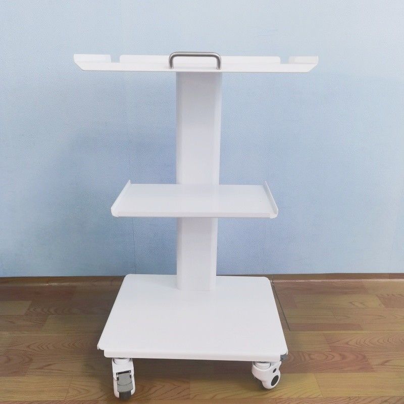 Medical Clinic Cabinet  Dental Clinic Mobile Cart With Three Layers Of Tray