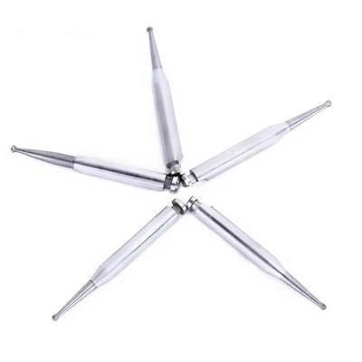 أزيز كربيد التنجستن لطب الأسنان لقطع التيجان، رأس دائري، سرعة منخفضة، أدوات طب الأسنان المصنوعة من الكربيد