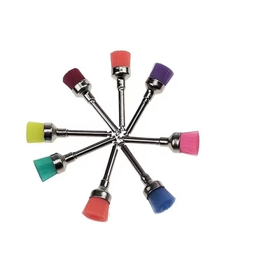 فرشاة تلميع الأسنان الملونة التي تستخدم لمرة واحدة، فرشاة نايلون لتلميع الأسنان، فرشاة تنظيف الأسنان الاحترافية