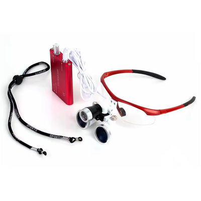 سعر جيد 2.5X/3.5X مكبر أسنان مع مصباح رأس LED أداة جراحية مفيدة عدسات أسنان الانترنت