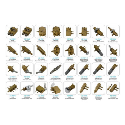 سعر جيد مادة النحاس صمام كرسي الأسنان مصنع فوشان وحدة الأسنان وقطع الغيار الانترنت