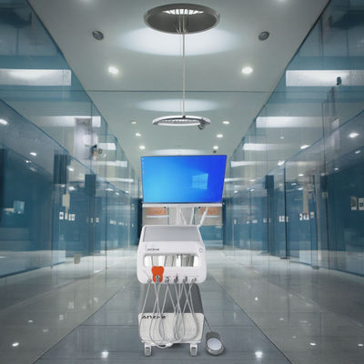 سعر جيد أدوات طب الأسنان الوعاء الجراحية الأسنان المتنقلة عربة للاستخدام البيطري العلاج الأسنان الحيوانات الأليفة عربة مع ضاغط الانترنت