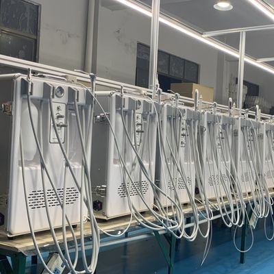 سعر جيد عربة الأسنان المتنقلة وحدة الأسنان المحمولة مع ضاغط الهواء 550 واط تحرك على الإرادة وحدة توربين الأسنان المتنقلة الانترنت