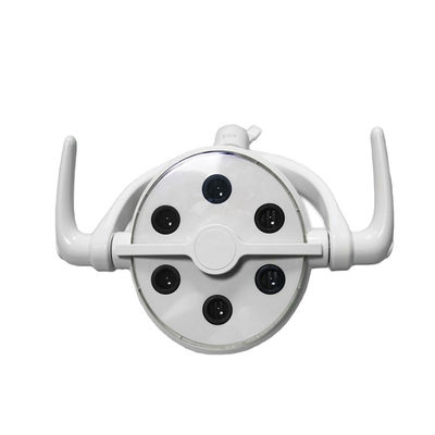 سعر جيد 6 مصباح LED الضوء بدون ظلال للأسنان جراحة الفم والفحص الضوء لعيادات الأسنان كرسي الأسنان مصباح جراحي الانترنت