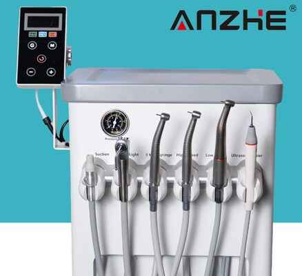 سعر جيد وحدة طب الأسنان المحمولة مع المحرك الكهربائي AP202 عربة طب الأسنان المتنقلة مع 16:1 1:5 20:1 الزاوية المعاكسة الانترنت