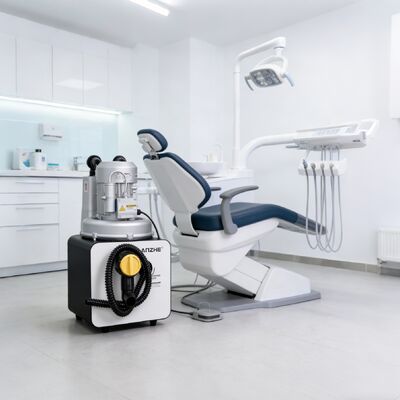 سعر جيد وحدة شفط الأسنان المحمولة 1300W نظام شفط طلاء الأسنان المستنشاق مضخة شفط الأسنان ذات الطاقة العالية لعيادة الأسنان الانترنت