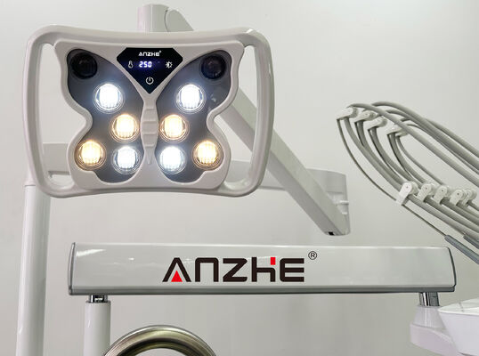 وحدة علاج الأسنان البيطرية سلسلة VET-PRO مع ضاغط هواء صامت 32 لتر وجناح أدوات بخمسة حوامل من الفولاذ المقاوم للصدأ 304