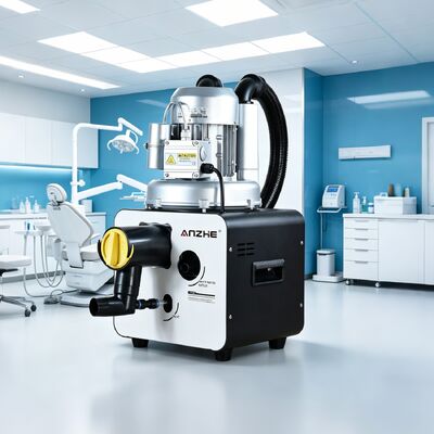 وحدة شفط الأسنان المحمولة بقوة 750 واط مع طاقة شفط 1000 لتر/دقيقة لإخراج اللعاب بكفاءة في العيادات