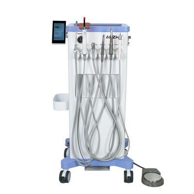 سعر جيد وحدة طب الأسنان البيطرية المحمولة مع 550W ضاغط الهواء الخالي من الزيت 10L خزان من الفولاذ المقاوم للصدأ محطة عمل طب الأسنان منخفضة الضوضاء الانترنت