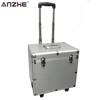 سعر جيد وحدة طب الأسنان المحمولة المحمولة مع ضاغط هواء 550W ضوضاء 38dB منخفضة و خزان هواء 1L من الفولاذ المقاوم للصدأ لعيادات الأسنان متصل