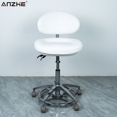 Ergonomic Dental Stool with Adjustable Height and 360 Degree Rotation for Dental Clinics